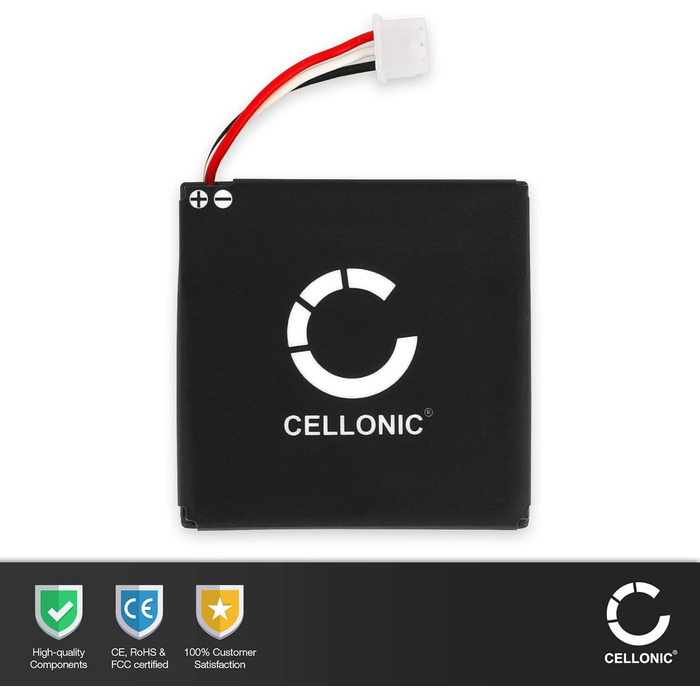 Батарейка для гарнітури, сумісна з Logitech H800 (230 мАг, 3,7 В) 2 шт. Замінна батарейка 533-000067, AHB472625PST, L/N 1109, L/N 1110 2 шт. 230 мАг