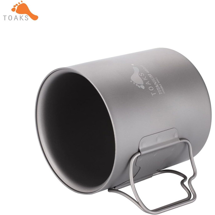 Мл двостінна кружка для кемпінгу, кавник, 450