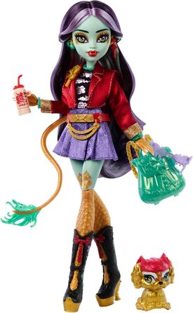 Лялька Monster High Jinafire Long HYV58 з 7 аксесуарами, 29 см