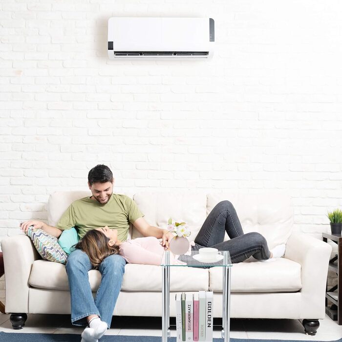 Журнальний столик Relaxdays з колесами, квадратний, скло та сталь, прозорий/сріблястий Мобільний журнальний столик, 2 полиці, вітальня