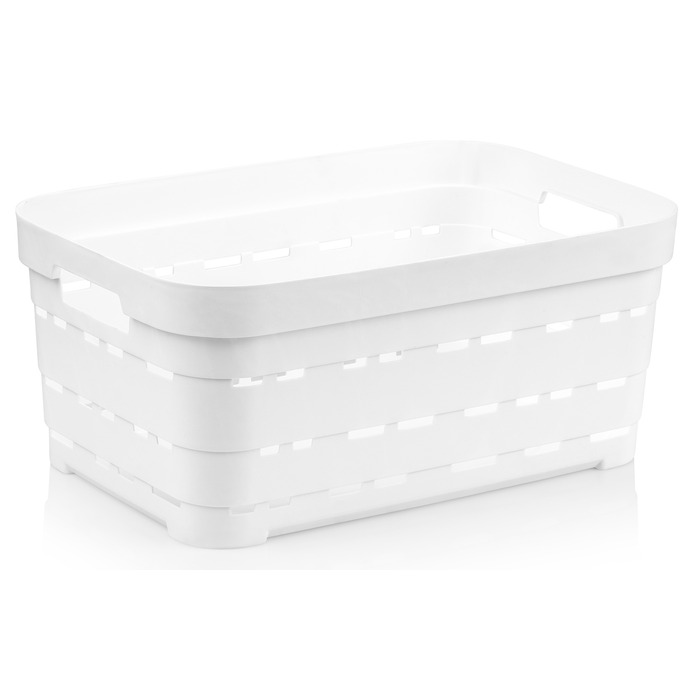 Кошик Idea Home 00616 Pyramid White 10.8 л (00616 White) (7180080)