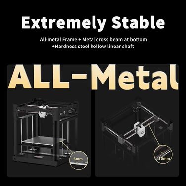 Принтер QIDI TECH MAX3, універсальний 3D-принтер для великих форматів, швидкий друк 600 мм/с, висока точність і висока швидкість п