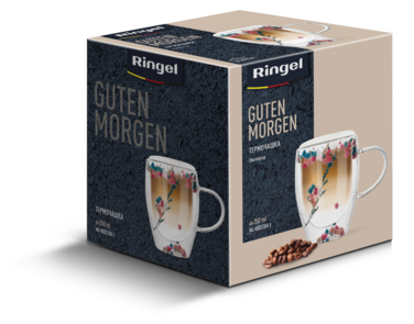 Чашка з подвійною стінкою Ringel Guten Morgen Blume, 350 мл (7067150)
