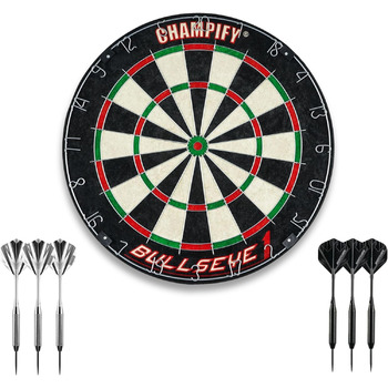 Мішень для дартсу Champify Steeldart, Bullseye 1 (сизаль, турнірний розмір)