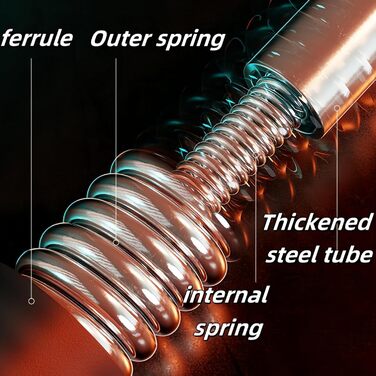 Тренажер для рук, гнучка штанга, U-подібний еспандер для грудей та рук, регульований твістер-тренажер для рук, гриф для м&39язів грудей, плечей, передпліччя, біцепсів та рук, формує ідеальне тіло. 50 кг, синій