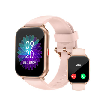 Розумний годинник RUIMEN з функцією телефону, розумний годинник для жінок та чоловіків, фітнес-годинник із сенсорним HD-екраном та моніторингом SpO2, монітором серцевого ритму, монітором сну, крокоміром, режимами кількох тренувань для Android та iOS, роже