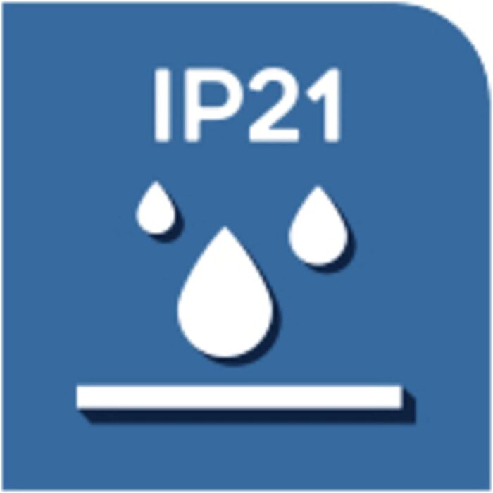 Вертикальний вентилятор-обігрівач De&39Longhi Hva 3220, безшумний, 2 рівні потужності, захист від крапель, термостат, ручка, захист від замерзання, подвійна ізоляція, білий, 2 режими нагріву
