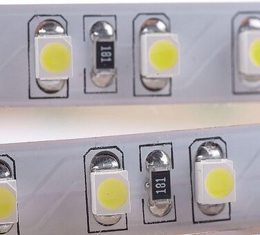Світлодіодна стрічка Mextronic 3528, нейтральний білий (4000K), 48W, 500 см, 12V, IP20