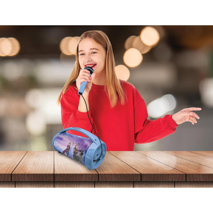 Колонка Lexibook Frozen BTP585FZZ, бездротова з мікрофоном