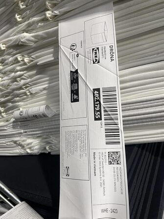 Дитячий стілець Ikea ANTILOP з ременем безпеки, білий 1