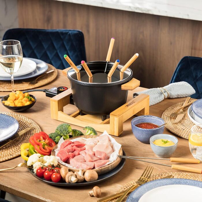 Підходить для 8 осіб, 800 Вт, ємність 1,5 л, легке очищення, 173025 Bamboo Black