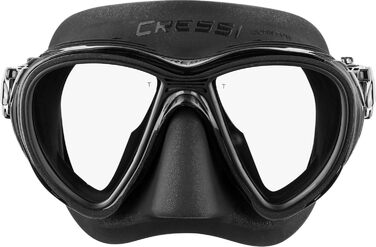 Набір для підводного плавання Cressi Quantum Itaca Ultra Dry Combo, один розмір, чорний/чорний