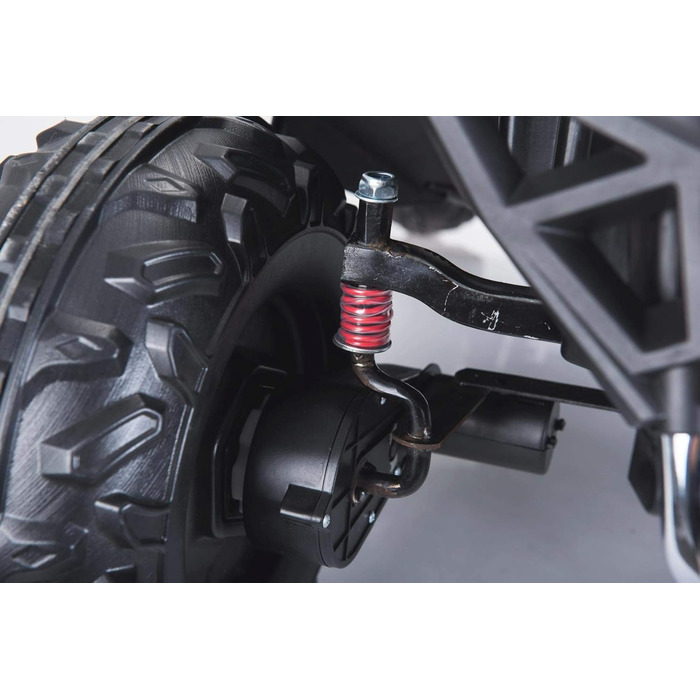 Дитячий електромобіль 12В 2-місний, NEW RSX електричний баггі для дітей, червоний, з пультом дистанційного керування 2,4 ГГц, 36 м