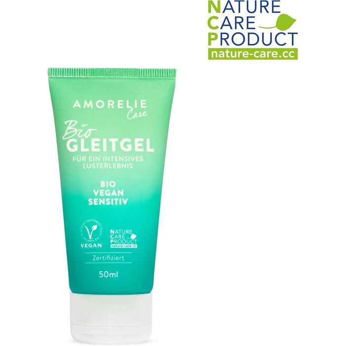 Водний гель-лубрикант AMORELIE Care, 50 мл