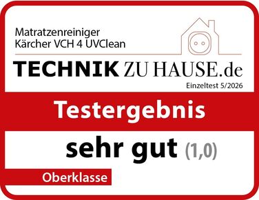 Пилосос для матраців KRCHER VCH 4 UVClean, глибоке очищення з UV-C світлом