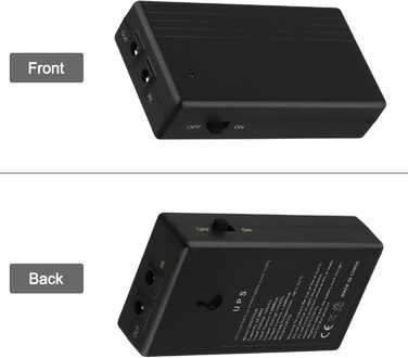 Джерело безперебійного живлення (UPS) 12V 2A 22.2W для камер, роутерів та систем безпеки з захистом від перезаряду, перевантаження та короткого замикання