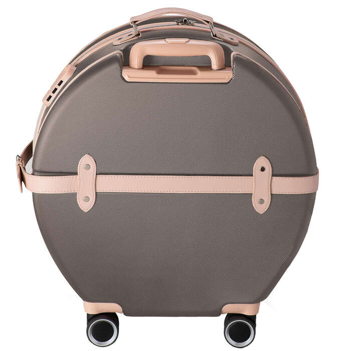 Валіза Semi Line 20' (S) Brown/Pink Cream (T5673-2)
