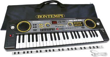 Цифрова клавіатура Bontempi School 15 4920 з 49 клавішами, чорна