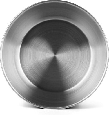 Вуличні миски, тарілки, супові тарілки, посуд з нержавіючої сталі 18/8 - 1,6 літра, 3 шт. и, 1,6 літра, 1-3