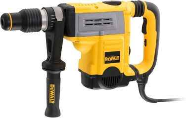 Перфоратор DeWALT SDS-max D25604K-QS 1250 Вт, 8 джоулів, вкл. додаткову ручку з віброізоляцією, кейс для транспортування