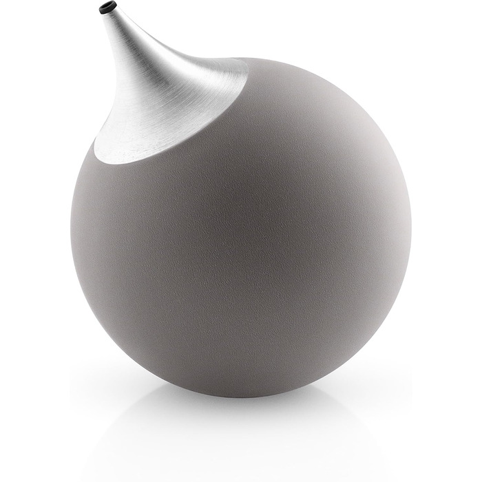 ЄВА СОЛО Дозатор мила Силікон з носиком з нержавіючої сталі для посуду або мила для рук Датський дизайн, функціональність і якість Слон сірий