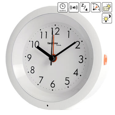 Годинник настільний Technoline Modell X White (Modell X)