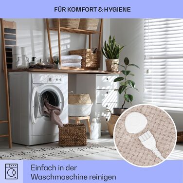 Електрична ковдра з підігрівом та автоматичним вимиканням, 180x130 см Електрична ковдра з підігрівом, яку можна прати в пральній машині, Двостороння ковдра з підігрівом для ліжка та дивана, Підігріта ковдра з 9 режимами нагріву, 180x130 см, Піщаний