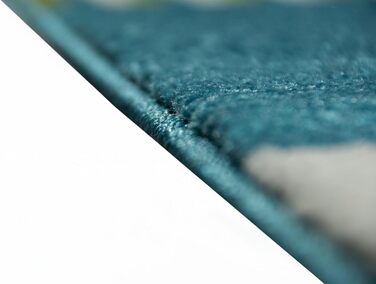 ДИТЯЧИЙ КИЛИМ ПІРАТСЬКИЙ ІГРОВИЙ КИЛИМ БІРЮЗОВО-СИНІЙ КРЕМ Розмір 200 х 290 см