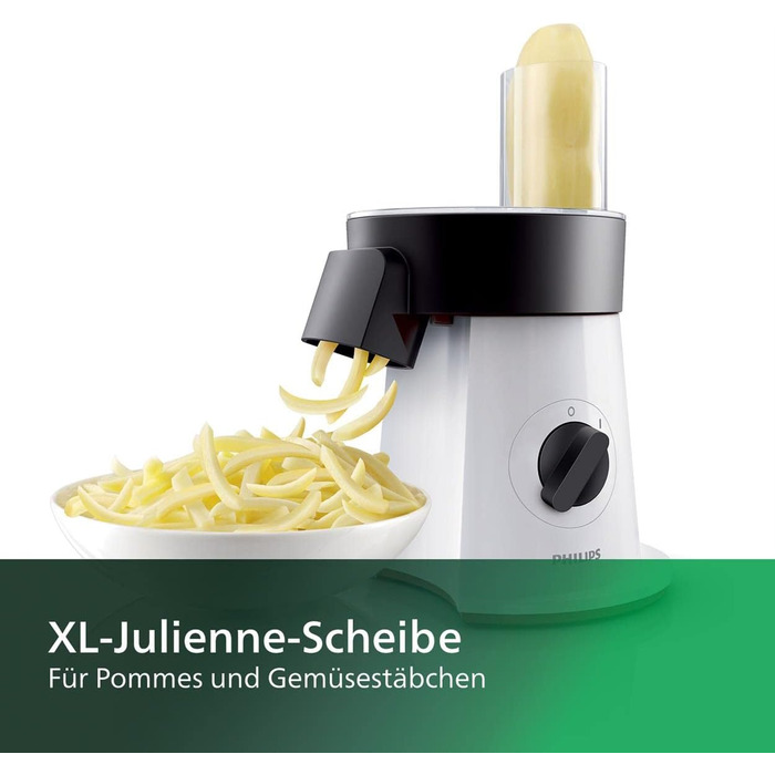 Побутова техніка Philips HR1388/80 1 Viva Collection Салатниця та подрібнювач, багатобарвна, 31,5 см Д x 22,5 см Ш x 22,5 см В