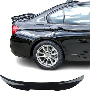 Задній спойлер Fly Design підходить для BMW F30 3 серії Limo PSM Style Gloss Black з ABS