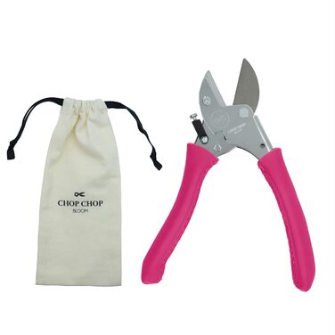 Садові ножиці преміум-класу, ножиці для рослин, ножиці для квітів - Pink Tulip Limited Edition 100 зроблено в Німеччині Високоякісні, міцні та ергономічні з ручно прошитими шкіряними ручками