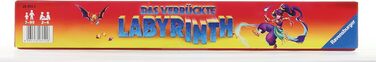 Божевільний лабіринт - настільна гра - класична гра для 2 - 4 осіб, настільна гра для дітей віком від 7 років, 26955 -