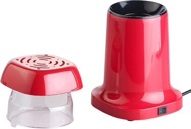 Машина для приготування попкорну з гарячим повітрям з піддоном для крапель, для 80 г кукурудзи, 1,200 Вт (ретро-машини для приготування попкорну, торговий автомат для попкорну, сковорідки)