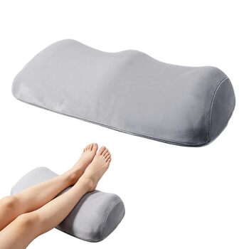 Подушка для підняття ніг, ергономічна подушка для колін, подушка для підняття ніг, позиціонуюча подушка для дорослих, маленька ортопедична подушка для колін, подушка для колін з піни з ефектом пам&39яті для сну на боці