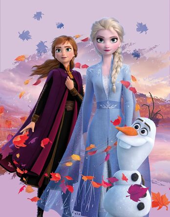 Килимок для дитячої кімнати Disney Frozen 2 килимок для дитячої кімнати Dreamteam 100 см х 133 см нековзний шумопоглинаючий дитячи