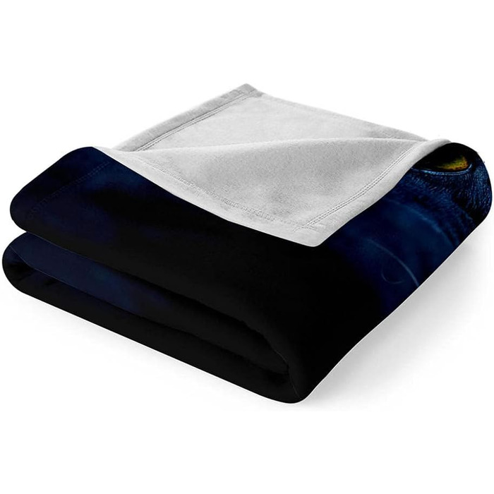 Плед Panther з фланелевої мікрофібри, м&39який, теплий та плюшевий, для ліжок та диванів, 150x200 см