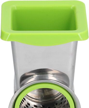 Модна, компактна і красива ручна барабанна обертова терка Topyond виготовлена з міцних матеріалів, проста в збірці, ідеально підходить для натирання сиру та інших інгредієнтів.