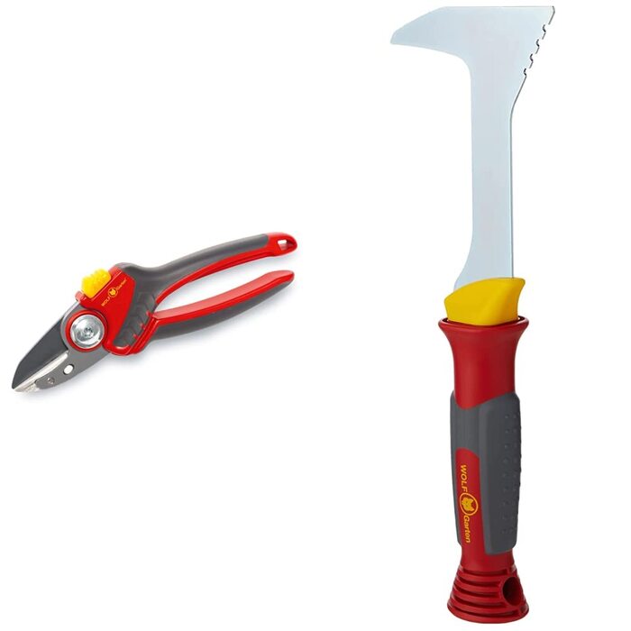 Садові ножиці з ковадлом Premium Plus RS 4000 73AFA005650 та - Скребок для швів KF-2K 2729000