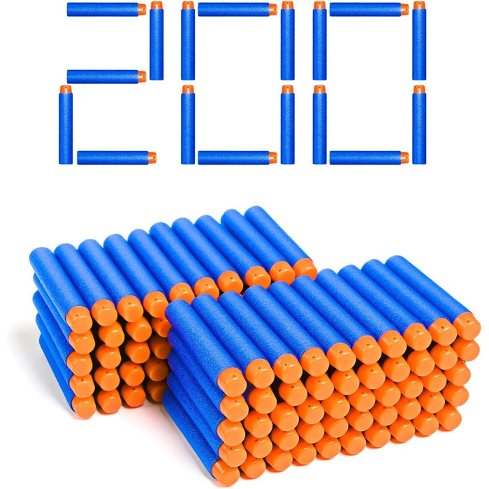 Дротиків Dart Bullets для Nerf N Strike Blaster, 200