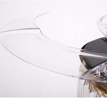 Тихий вентиляторний світильник Висувна кришталева люстра стельовий вентилятор Висувні стельові вентилятори з підсвічуванням Пульт