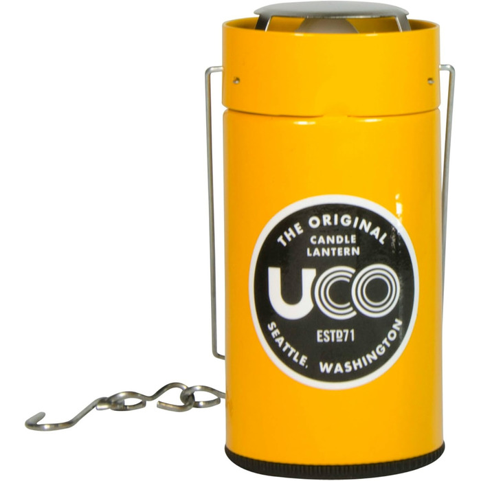 Алюмінієвий ліхтар-свічка UCO, жовтий, 054806
