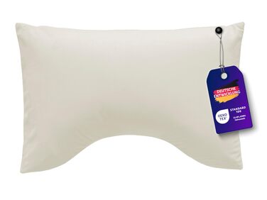 Ексклюзивна спеціальна подушка для сну Traumnacht з в&39язкопружною піною, що знімає тиск, 40 x 60 см, сертифікована Oeko-Tex, виготовлена за німецькими стандартами якості, (1 упаковка), кремова