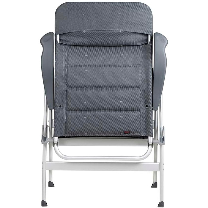 Крісло для кемпінгу Crespo XXL AL/238-DL, темно-сіре, одномісне