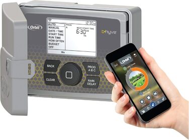 Станція B-Hyve Smart WiFi комп'ютер для поливу, 94550-12
