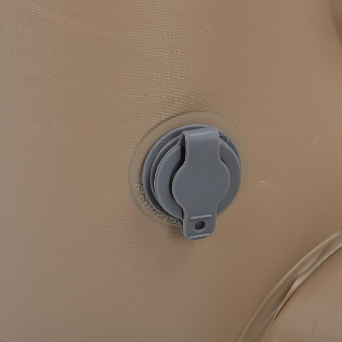 Портативний надувний автомобільний матрац Zerodis Mattresses з ременем безпеки в комплекті, 84 x 63 x 81 см для дому, кемпінгу, подорожей, дитячого дорожнього ліжка