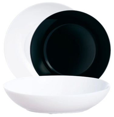 Сервіз Luminarc Apy Black&White, 18 предметів (7196057)
