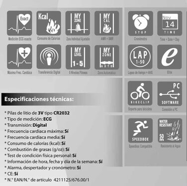 Монітор серцевого ритму Beurer PM 80