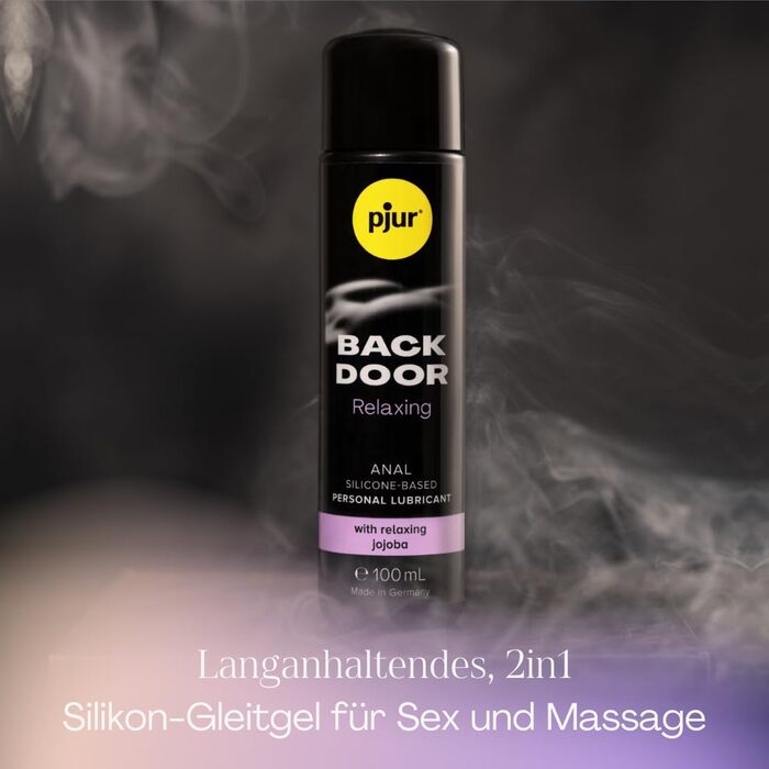 Силіконовий лубрикант для анального сексу Back Door Relaxing, 100 мл