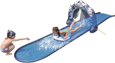 Водна гірка Jilong Ice Breaker Water Slide 500x95 см з дошкою для серфінгу водна гірка водна гірка водна гірка з функцією розпилення води для підключення до садового шланга