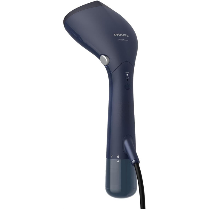 Паровий випрямляч Philips серії 7000 - 1500 Вт, подача пари 28 г/хв, OptimalTEMP, металева підошва, знімний резервуар на 100 мл. У